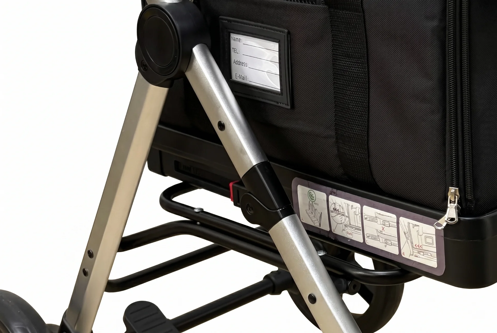 lightweight and heavy duty pet stroller frame