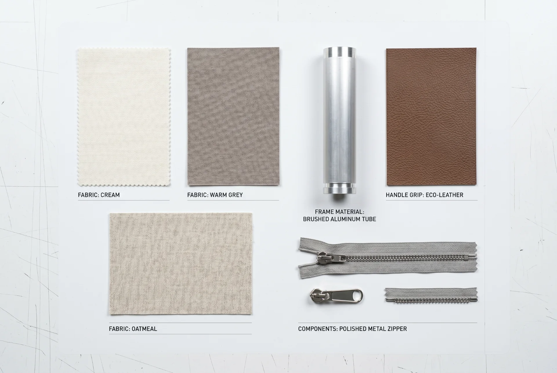 cream warm grey greige pet stroller color palette
