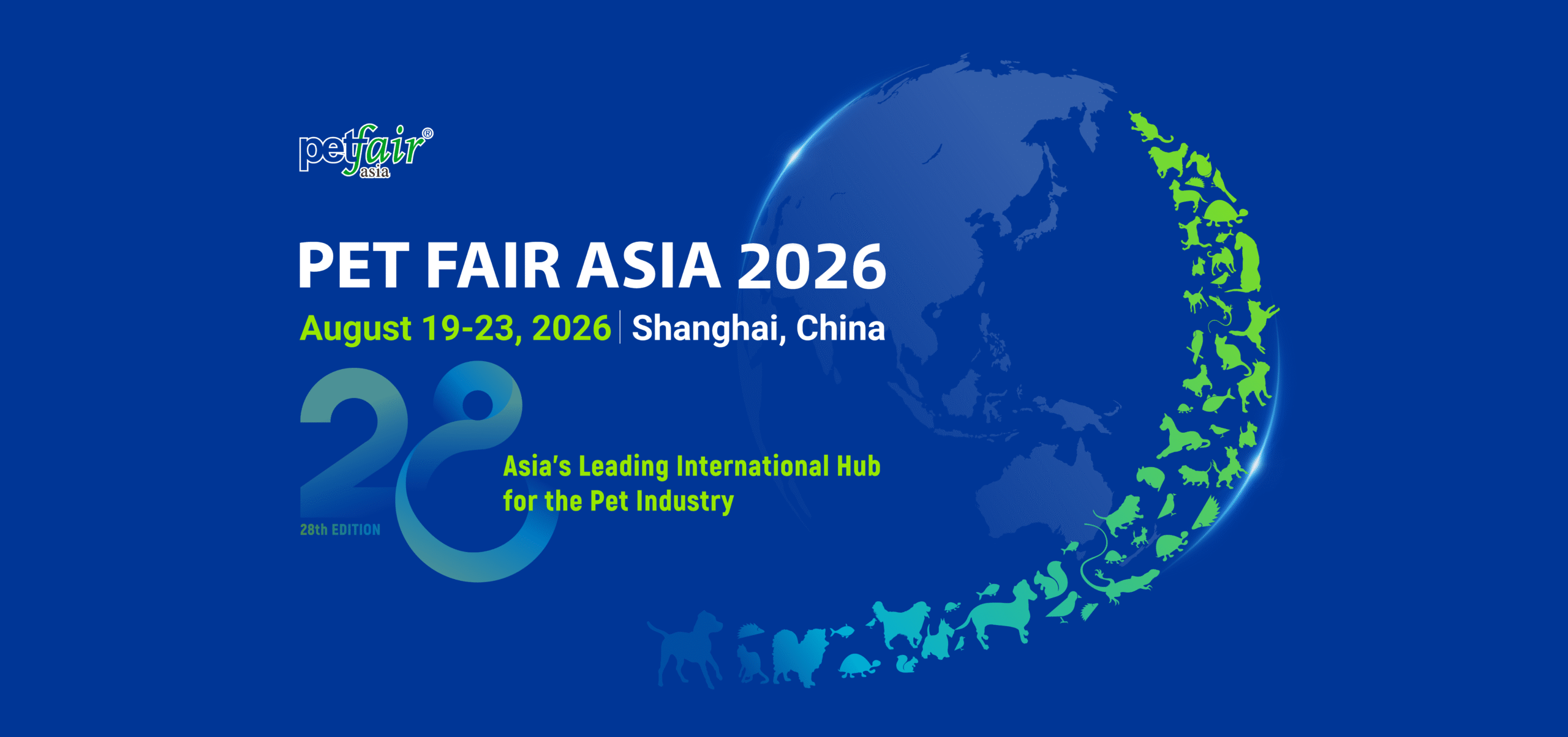 Anvoya Pet Fair Asia 2026 booth invitation, Booth E3M05, August 19–23, Shanghai