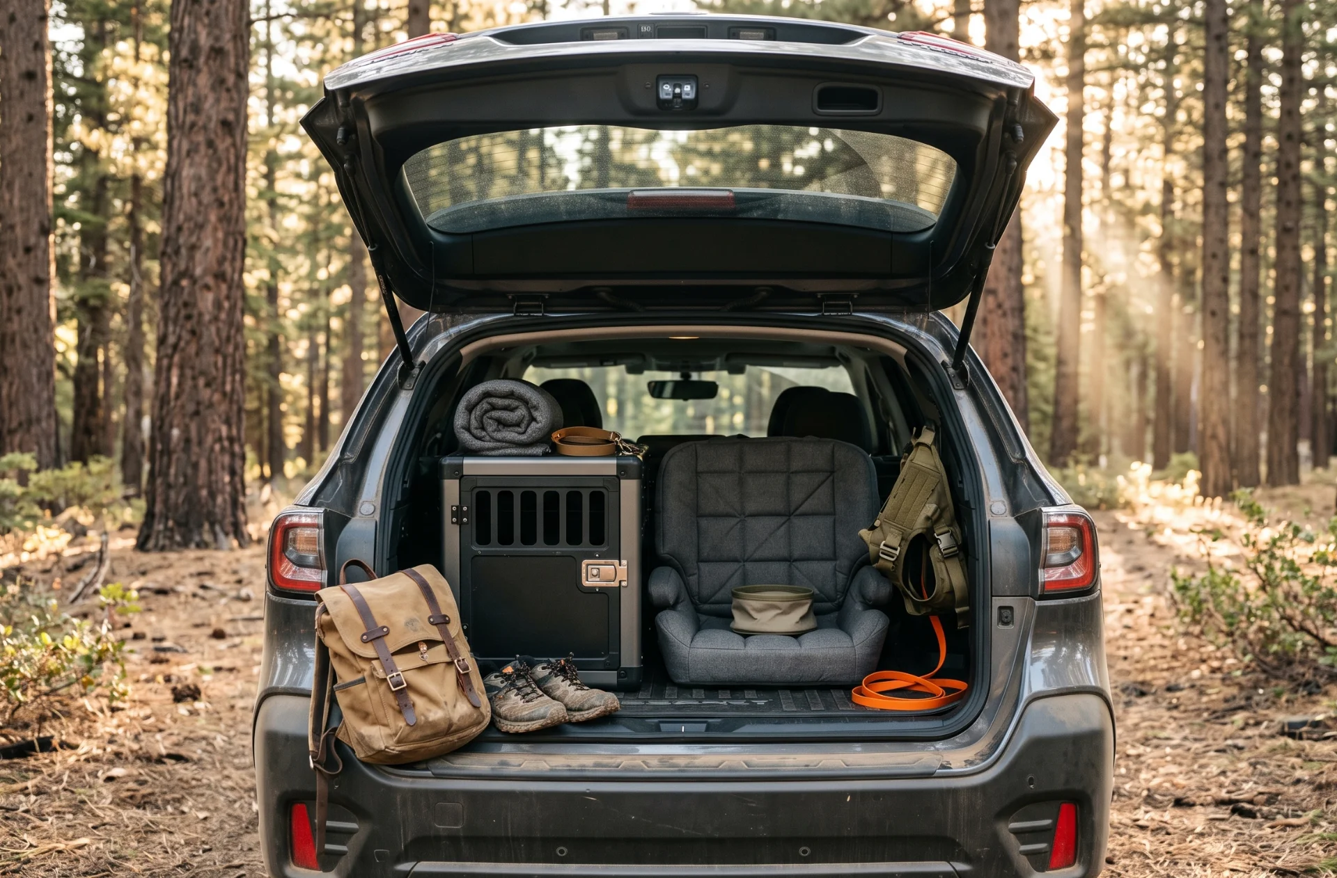 safest ways to secure a dog in a car with harness carrier crate and car seat