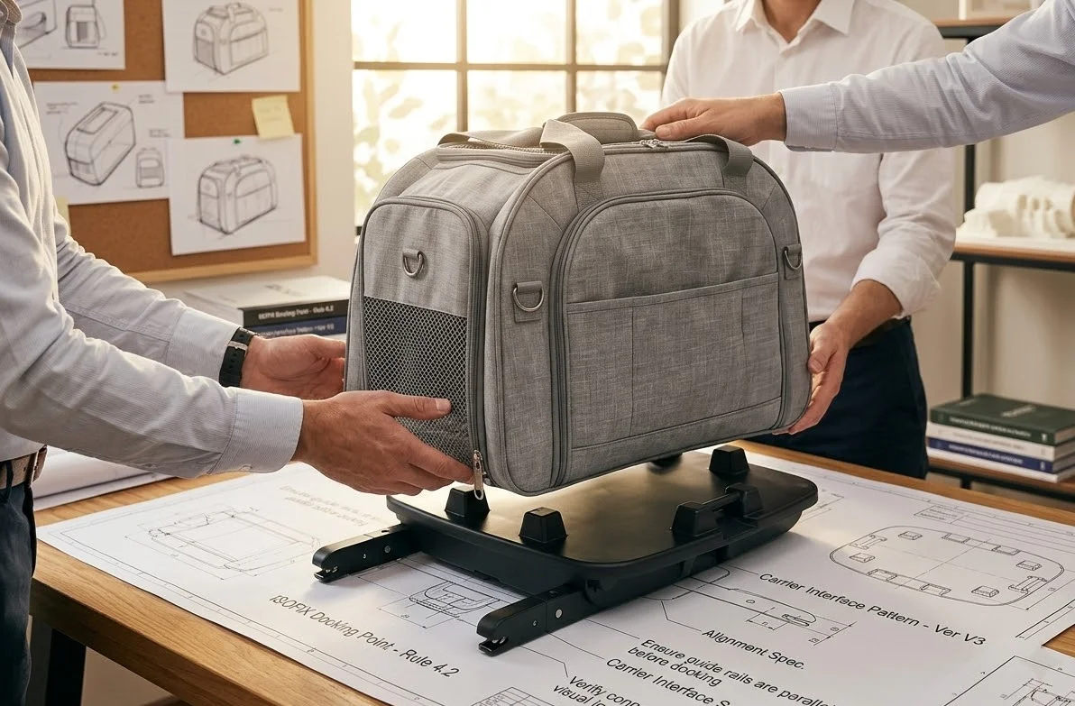 pet carrier brands checking carrier base interface before upgrade