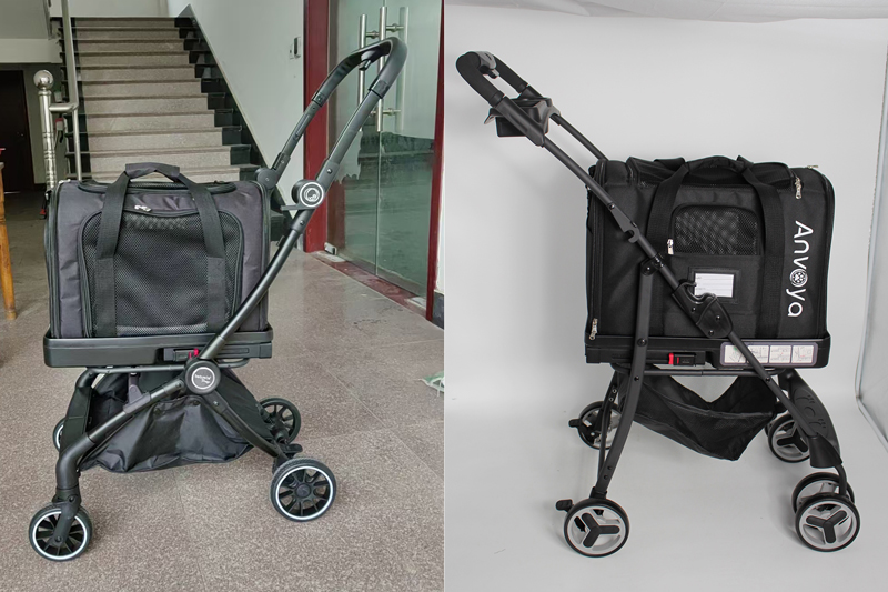 custom pet carrier customization levels from logo to new structure