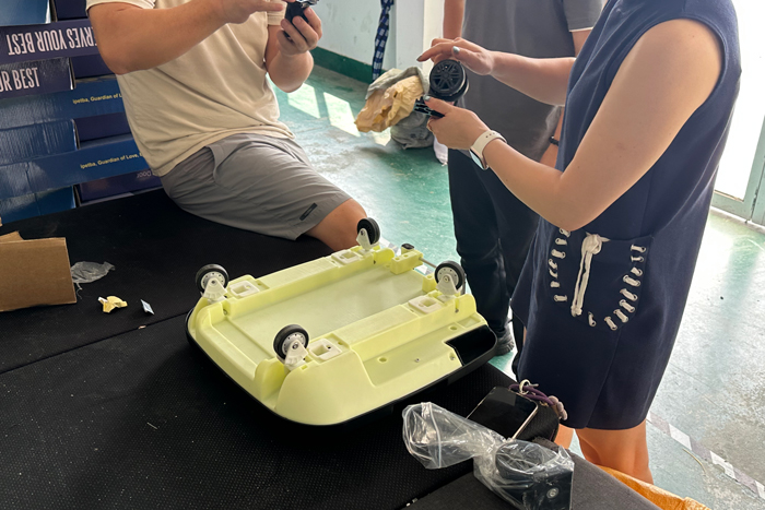 custom pet carrier structural and modular sampling process