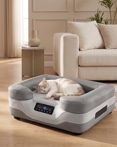 Smart temperature-controlled pet bed